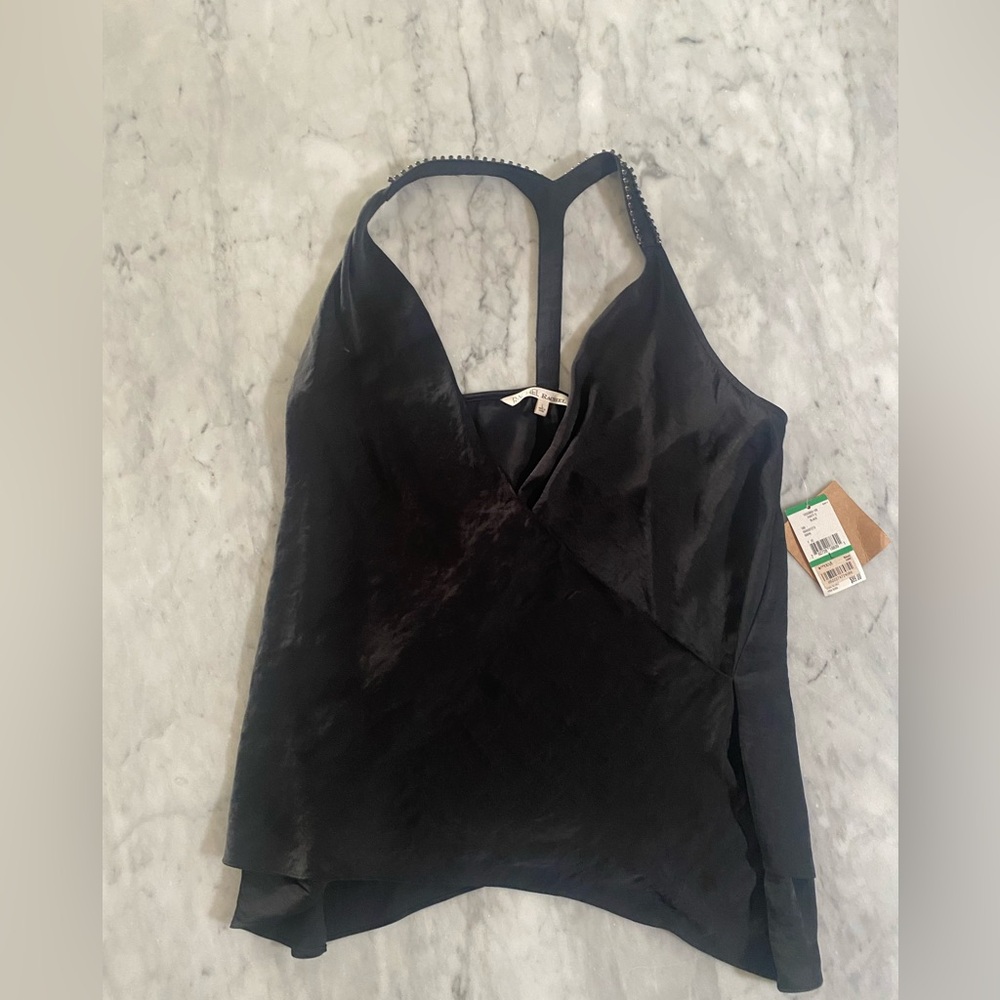 Rachel Rachel Roy Women’s Black Sleeveless Party Top - Size Large (NWT) - Picture 2 of 6